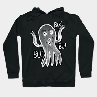 Inverted cute scary ghost Cuten Bububu Hoodie